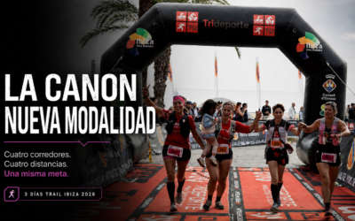 La Canon nueva modalidad en 3 Días Trail Ibiza: cuatro corredores, cuatro distancias y una misma meta